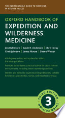 	Oxford Handbook of Expedition and Wilderness Medicine