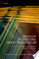  Principles of International Energy Transition Law