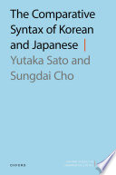  The Comparative Syntax of Korean and Japanese 