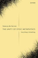  The Unity of Stoic Metaphysics: Everything is Something