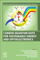  Carbon Quantum Dots for Sustainable Energy and Optoelectronics