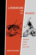  Literature for the Masses : Japanese Period Fiction, 1913–1941