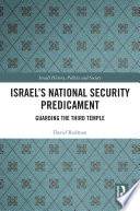 Israel's National Security Predicament	