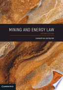  Mining and Energy Law