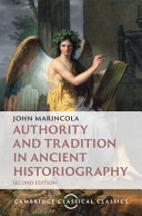  Authority and Tradition in Ancient Historiography