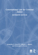 Constitutional Law for Criminal Justice	