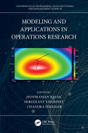 Modeling and Applications in Operations Research	