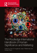  The Routledge International Handbook of Human Significance and Mattering 