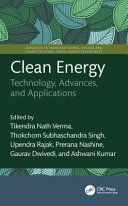  Clean Energy: Technology, Advances, and Applications 