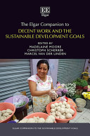  The Elgar Companion to Decent Work and the Sustainable Development Goals