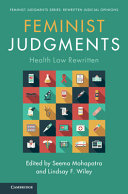  Feminist Judgments: Health Law Rewritten