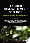  Beneficial Chemical Elements of Plants