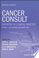  Cancer Consult: Expertise in Clinical Practice, Volume 1