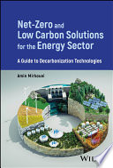  Net-Zero and Low Carbon Solutions for the Energy Sector