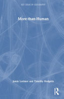 More-than-Human (Key Ideas in Geography)