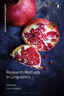  Research Methods in Linguistics, Third Edition