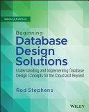 	Beginning Database Design Solutions