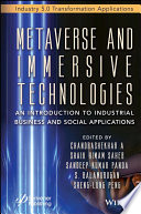  Metaverse and Immersive Technologies