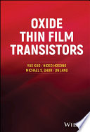 Oxide Thin Film Transistors