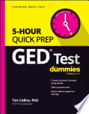  GED Test 5-Hour Quick Prep For Dummies (For Dummies (Career/education))