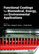 Functional Coatings for Biomedical, Energy, and Environmental Applications