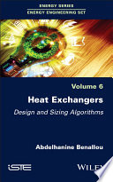 Heat Exchangers: Design and Sizing Algorithms