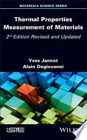 Thermal Properties Measurement of Materials, 2nd Edition