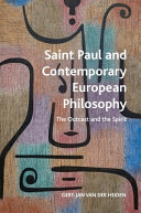  Saint Paul and Contemporary European Philosophy