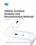  Vehicle Accident Analysis and Reconstruction Methods