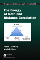  The Energy of Data and Distance Correlation