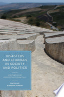  Disasters and Changes in Society and Politics: Contemporary Perspectives from Italy