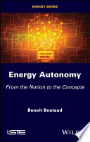 Energy Autonomy: From the Notion to the Concepts