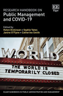  Research Handbook on Public Management and COVID-19 (Elgar Handbooks in Public Administration and Management)
