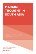  Marxist Thought in South Asia