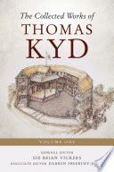  The Collected Works of Thomas Kyd