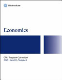  2025 CFA© Program Curriculum Level II Volume 2 - ECONOMICS
