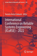 International Conference on Reliable Systems Engineering (ICoRSE) - 2022