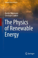  The Physics of Renewable Energy