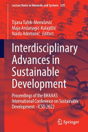 Interdisciplinary Advances in Sustainable Development