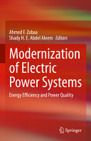  Modernization of Electric Power Systems: Energy Efficiency and Power Quality