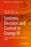  Systems, Decision and Control in Energy IV: Volume IІ. Nuclear and Environmental Safety