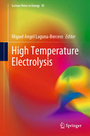  High Temperature Electrolysis