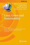  Lean, Green and Sustainability