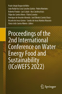  Proceedings of the 2nd International Conference on Water Energy Food and Sustainability (ICoWEFS 2022)