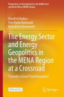  The Energy Sector and Energy Geopolitics in the MENA Region at a Crossroad: Towards a Great Transformation? (Perspectives on Development in the Middle East and North Africa (MENA) Region)