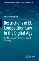  Restrictions of EU Competition Law in the Digital Age