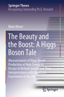  The Beauty and the Boost: A Higgs Boson Tale: Measurements of Higgs Boson Production at High Energy in Decays to Bottom Quarks and Their Interpretations with the ATLAS Experiment at the LHC