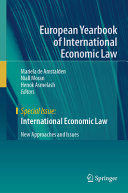  International Economic Law: New Approaches and Issues