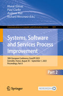  Systems, Software and Services Process Improvement
