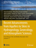  Recent Advancements from Aquifers to Skies in Hydrogeology, Geoecology, and Atmospheric Sciences